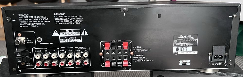 Amplituner Pioneer SX 203RDS