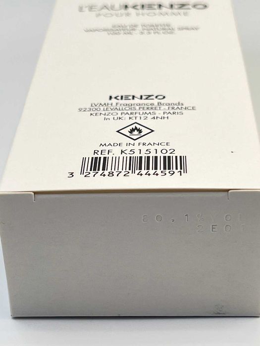 Kenzo L'Eau Kenzo Pour Homme edt 100 ml Оригинал