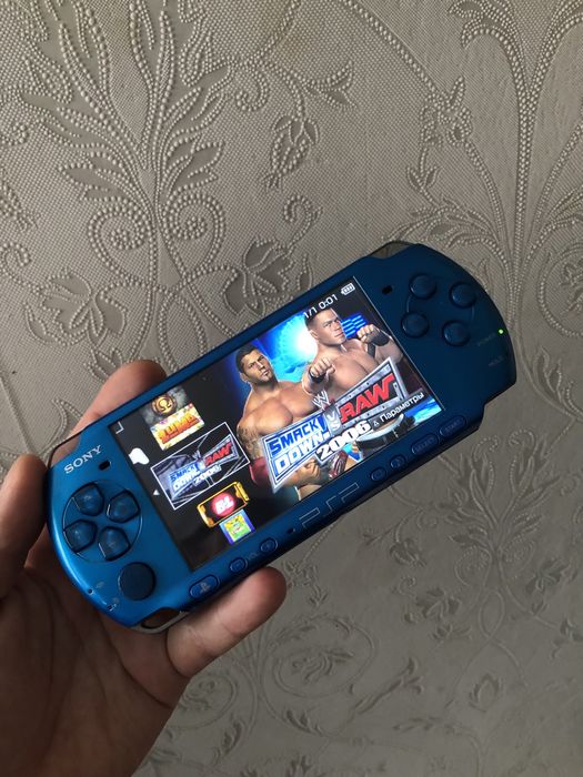 Psp sony 3000 slim blue