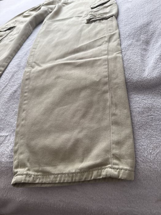 Stradivarius beżowe spodnie cargo r. 34 XS