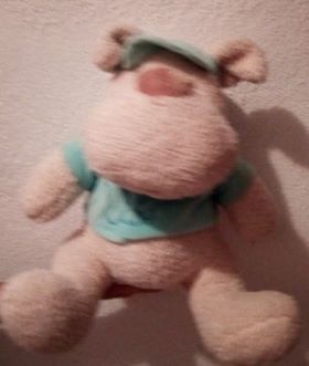 Conjunto de oito peluches.