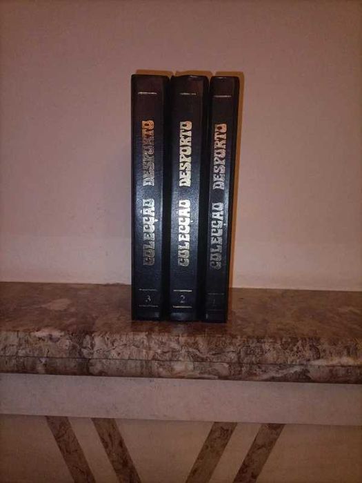 Livros Coleção Desporto - 3 livros - Editorial Estampa