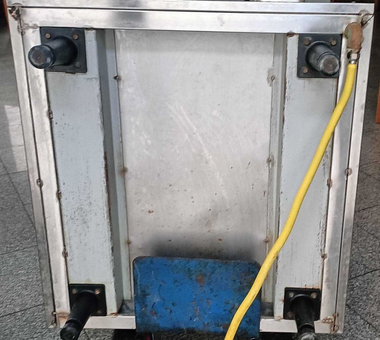 Grelhador a gás duplo industrial