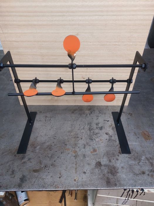 Alvo para tiro em aço