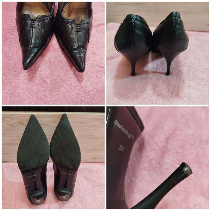 Туфли черные 39 40