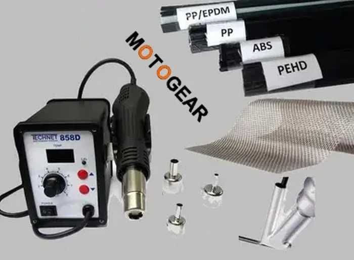 Nowa Spawarka do Plastiku + 4 dysze Super Dysza 858D