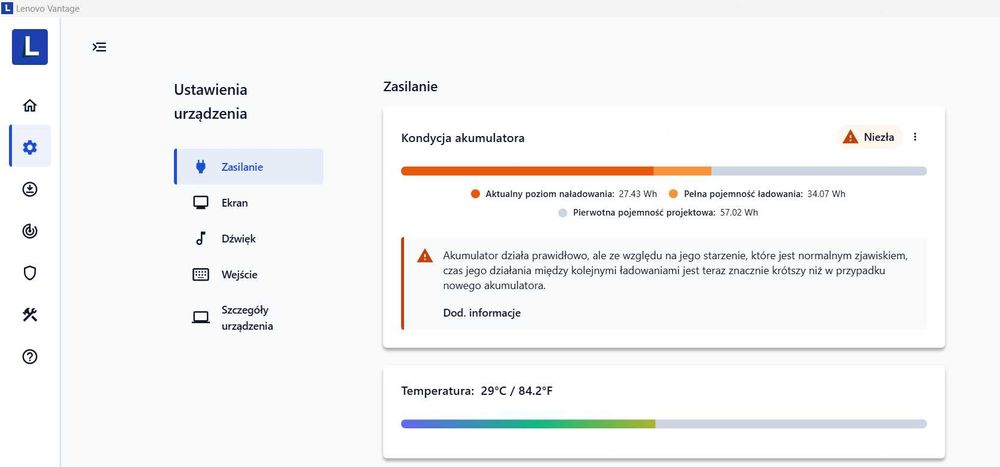 Oryginalna bateria Lenovo ThinkPad T480s (L17M3P71)