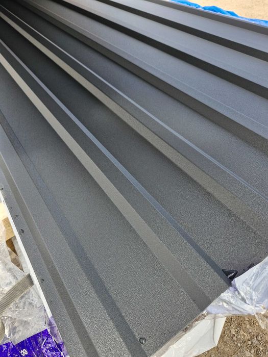 Blacha trapezowa na dach, garaż T18 Ral 7016 grafit mat DOBRA CENA