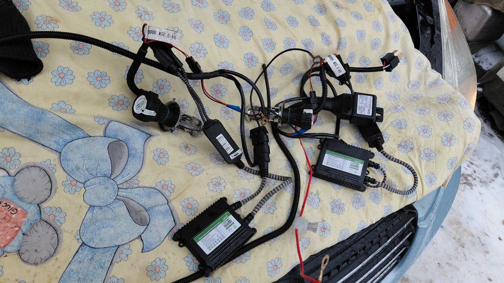 биксенон EA Light-X с блоками Ultra Slim DC, H4 ближний+дальний 5000K