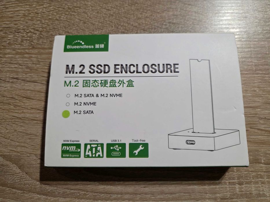 Stacja Dokująca Dysków M.2 NVME Adapter SSD M2
