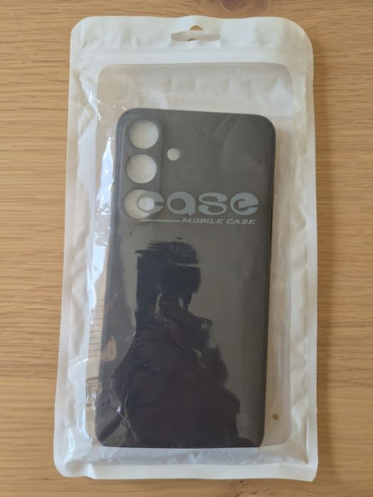Capa de Silicone para Samsung Galaxy S25+ cor Preta - Nova