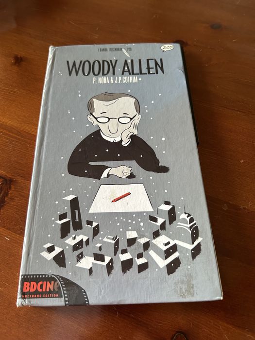 Woody Allen, com banda desenhadas e 2 CDs