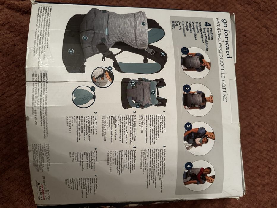 Nosidełko ergonomiczne 4 w 1  INFANTINO