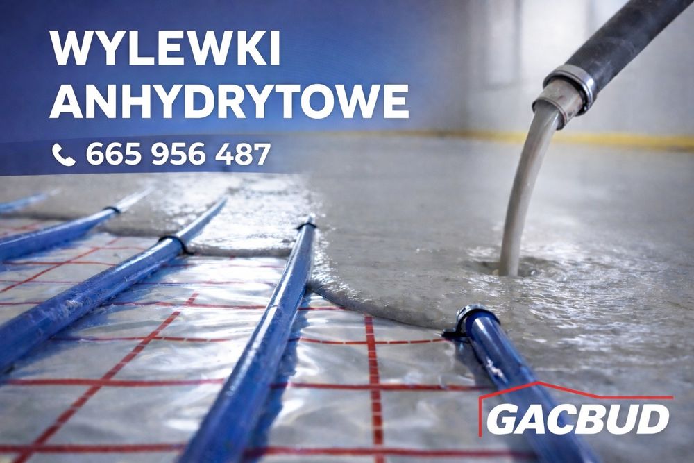 Wylewki anhydrytowe/rozkladanie styropianu