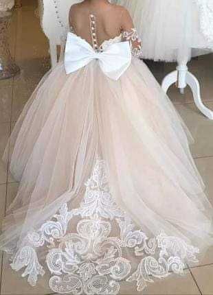 Платье нарядное Moonsoon фатин кружево на 6-9 лет