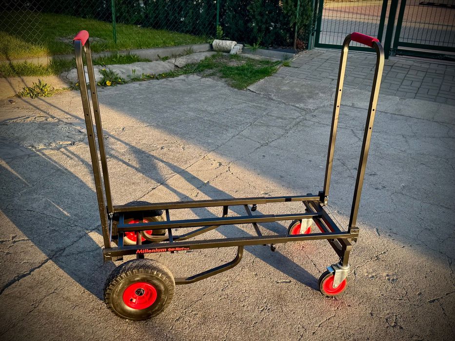 Hardcase HN36W skrzynia na hardware statywy perkusyjne + wózek Millenium