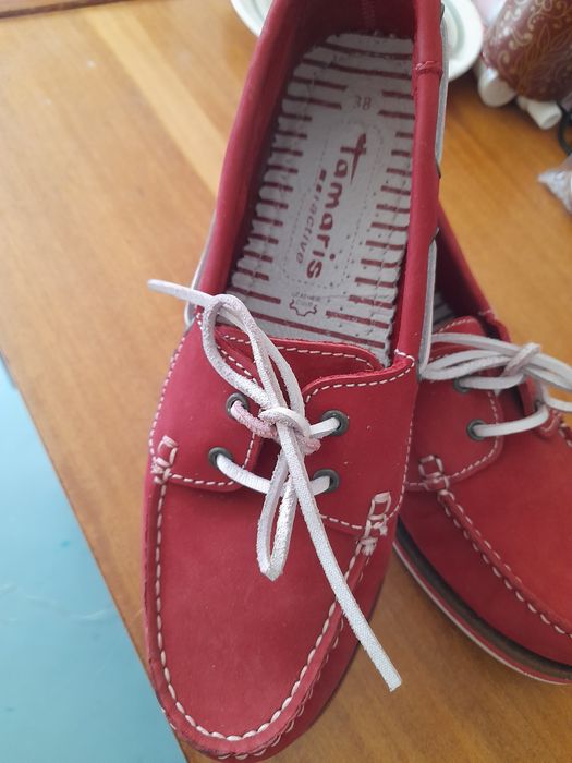 Макасіни вiд Tamaris шкіряні