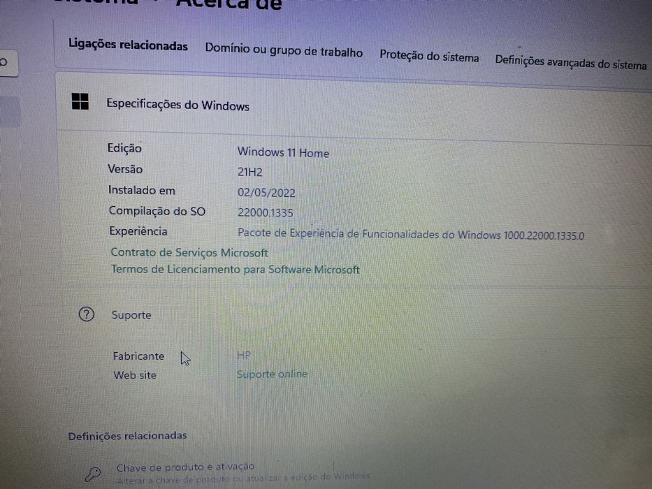 Pc portátil em bom estado