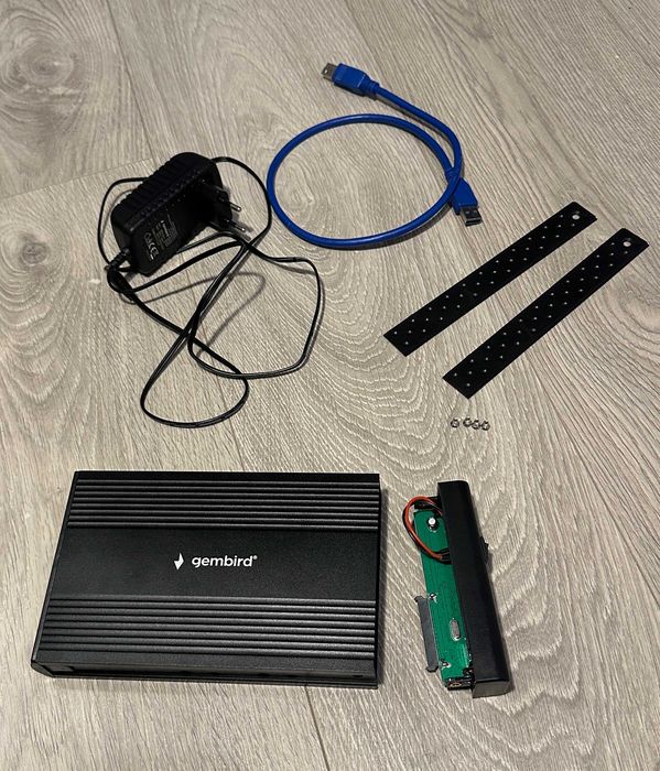 Gembird zewnętrzna obudowa HDD dla SATA 3,5'', USB 3.0, EE3-U3S-3