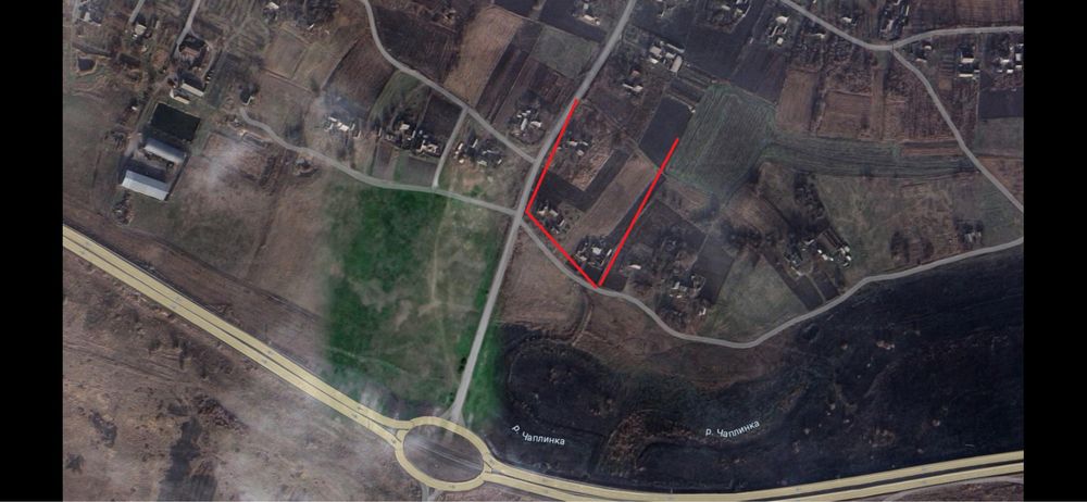 Земельна ділянка 0.55га