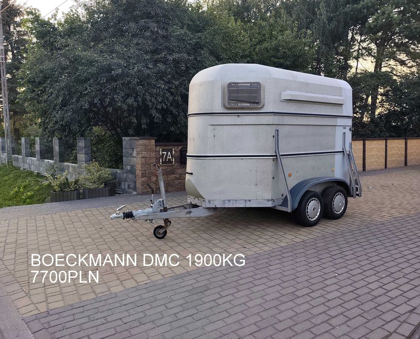 BUKMANKA BOECKMANN * DMC 1900KG * Zarejestrowana * Na 2 sztuki *