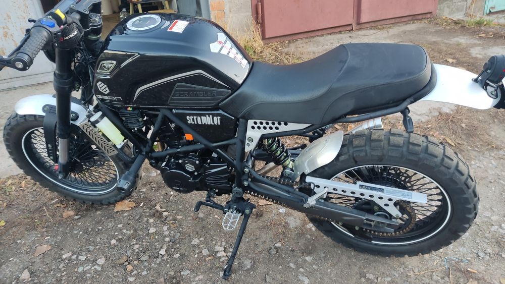 Мотоцикл Geon Scrambler 300 (2024)