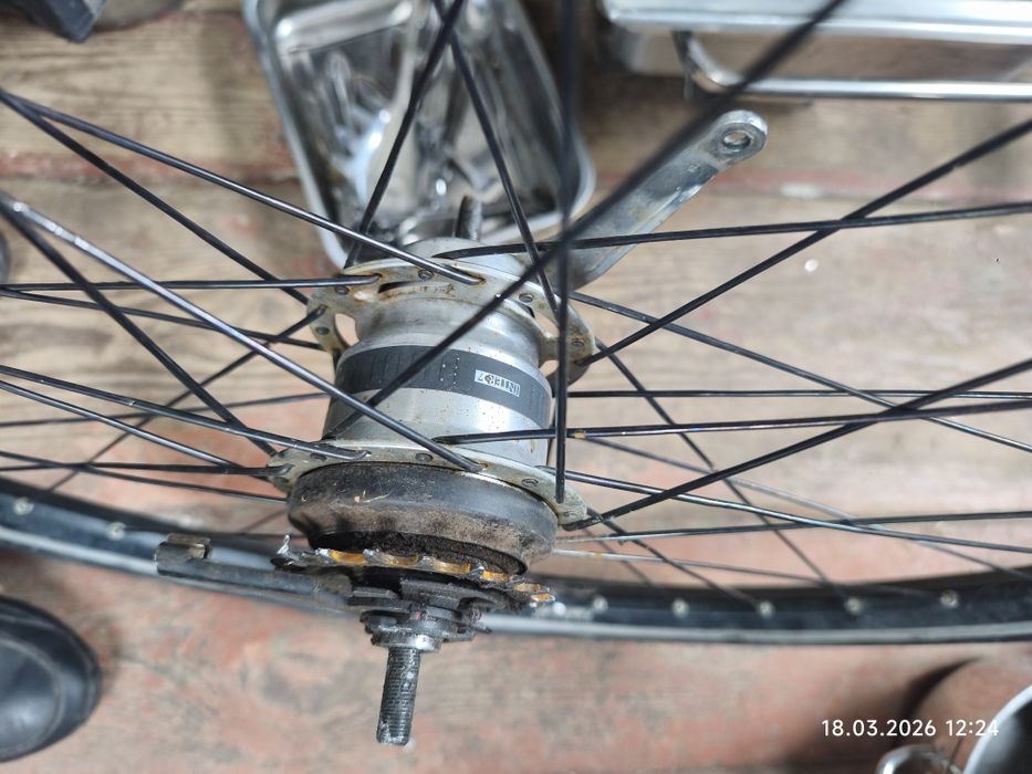 Колеса на планетарній втулці на 7 швидкостей