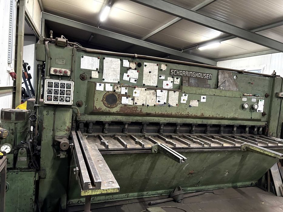 Gilotyna do blachy nozyce 3100mm ciecia 10mm grubosc