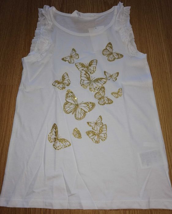 H&M T-Shirt (New with Label): 8–10 Years (134–140 cm)