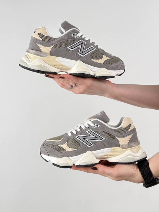 Жіночі кросівки нью беланс New Balance 9060 Grey Beige [36-41]