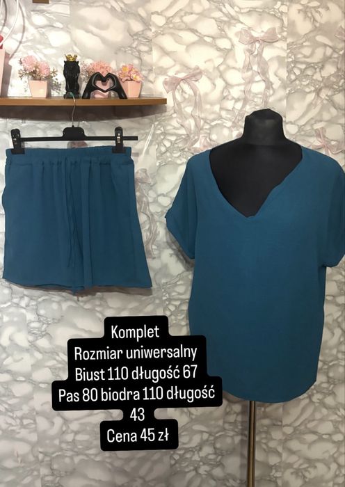 Nowy komplet damski biust 110 sportowy