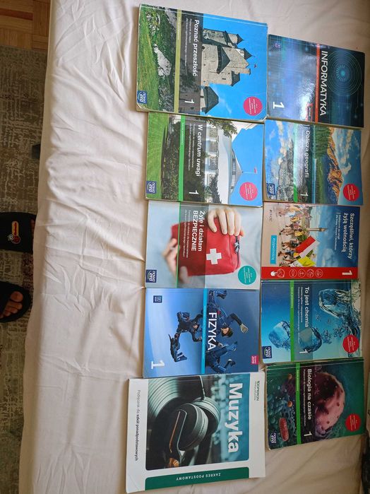 Podręczniki szkolne klasa 1 Liceum