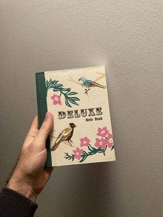 Cadernos ecológicos vintage