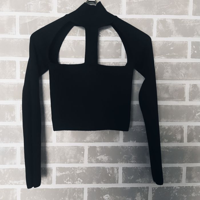 Топ кофта дрібний плотний рубчик