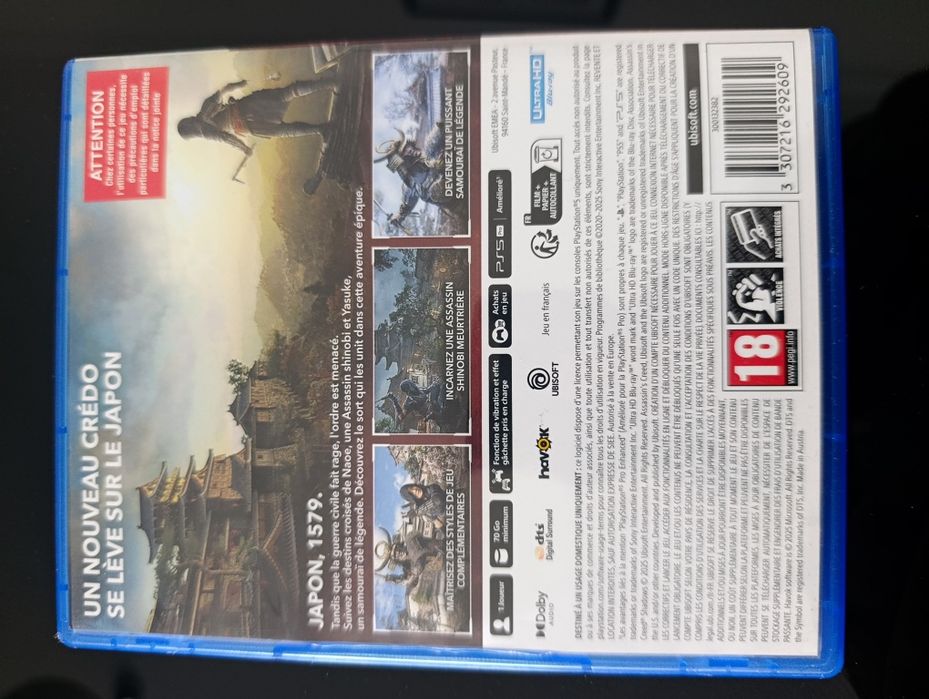 Assassin's Creed Shadows PS5