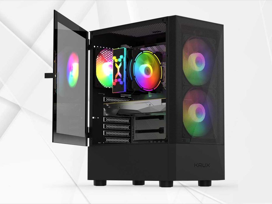 NOWY | Komputer Gamingowy E-SPORT | Ryzen 7500F | ARC B580 12GB | AM5