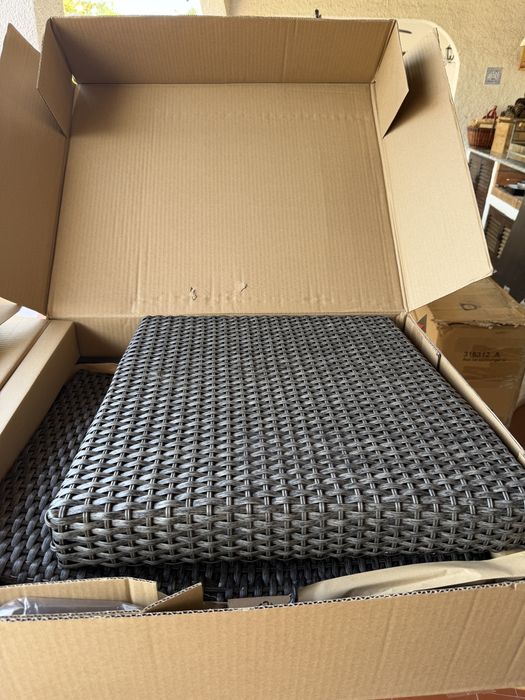 Cadeira de Exterior IKEA VÄRMANSÖ – Preto/Antracite