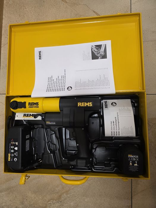 Zaciskarka REMS Akku-Press




Zaciskarka REMS Akku-Press 14V