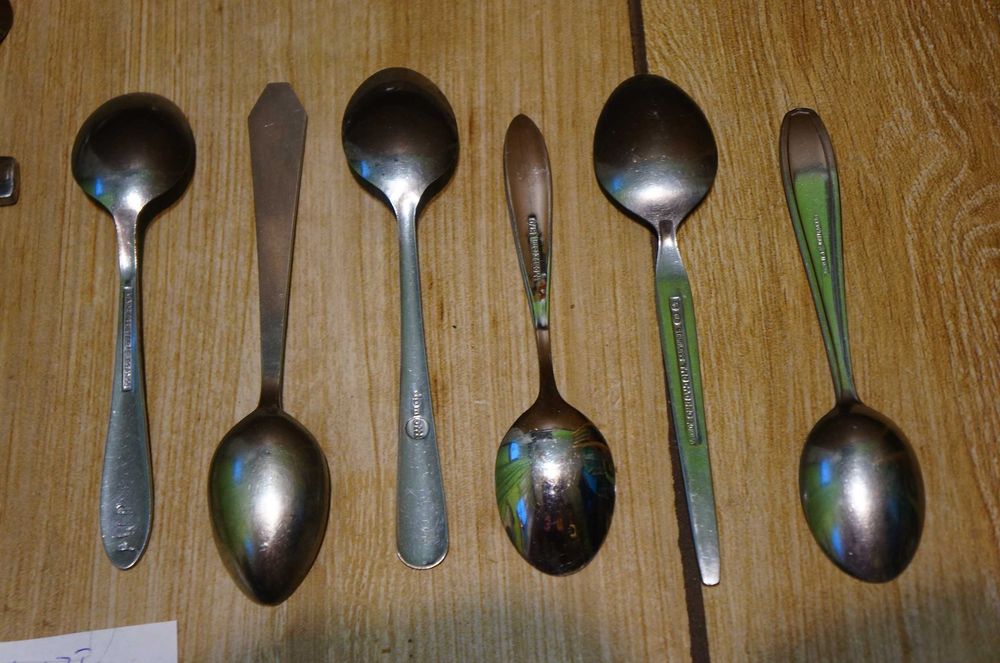 Sztućce 6 osób 24 elementy MIX łyżki noże widelce łyżeczki 6