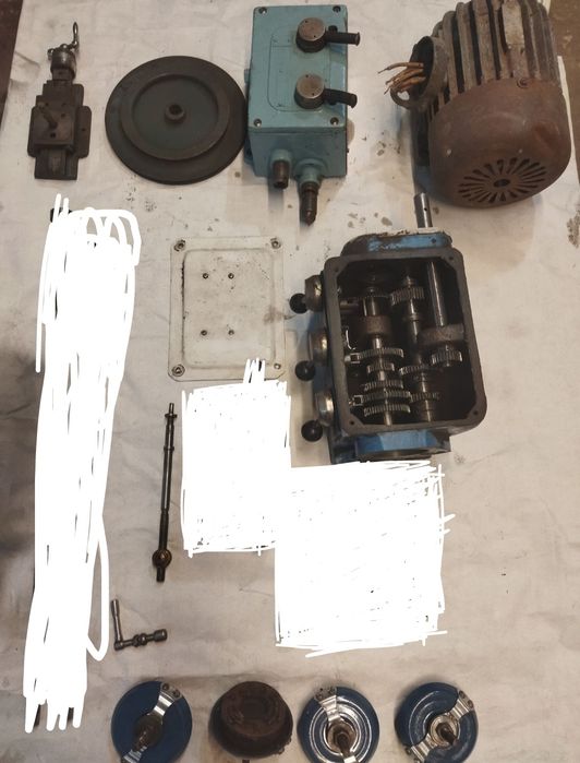 Токарный станок ТВ-3 по запчастям