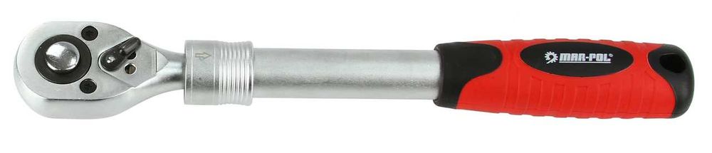 1/2" телескопическая трещотка Mar-pol M53573 44см, трищотка
