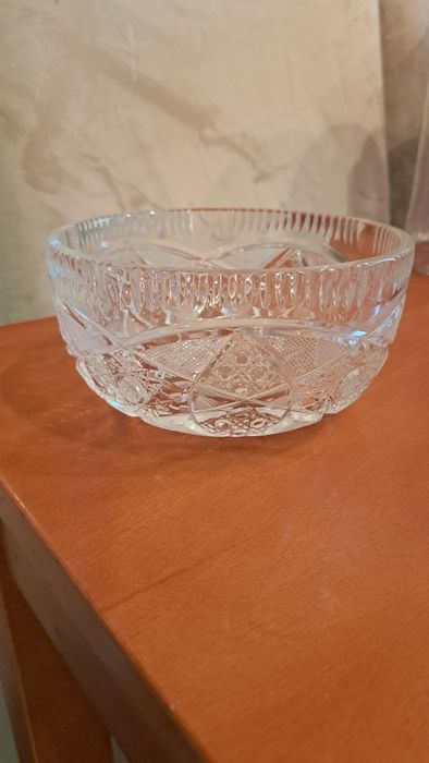Kryształowa miseczka prl