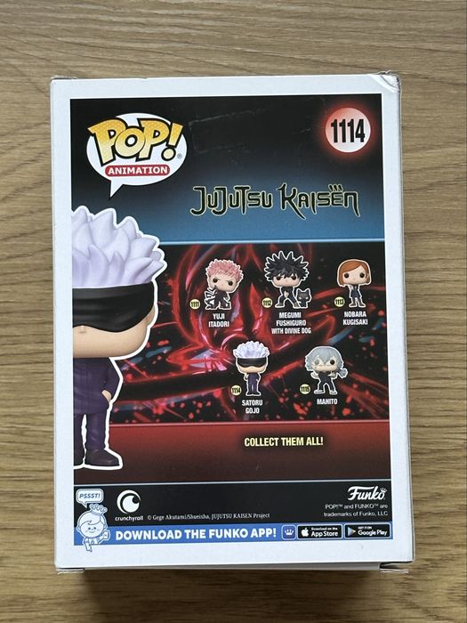 Funko Pop Jujutsu Kaisen Satoru Gojo - 1114