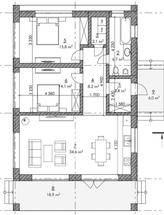 Продається капітальний будинок в Підлужжі
