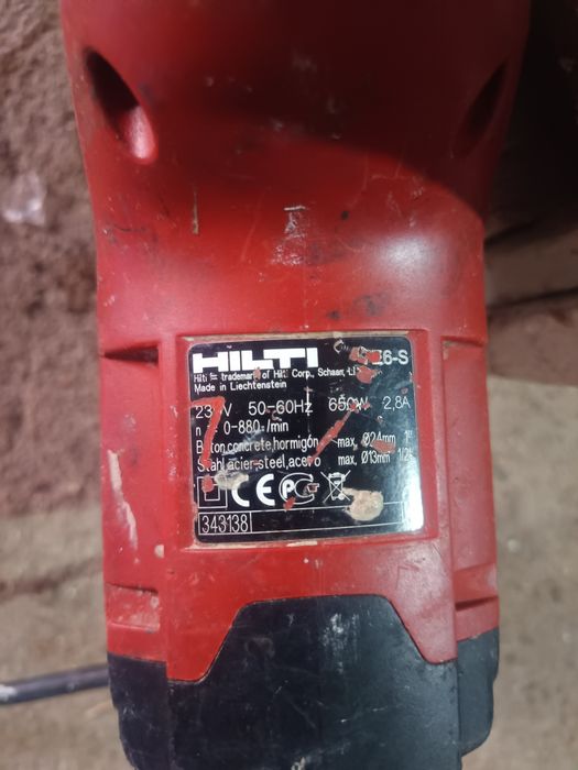 Furadeira HILTI TE 6-S. Profissional