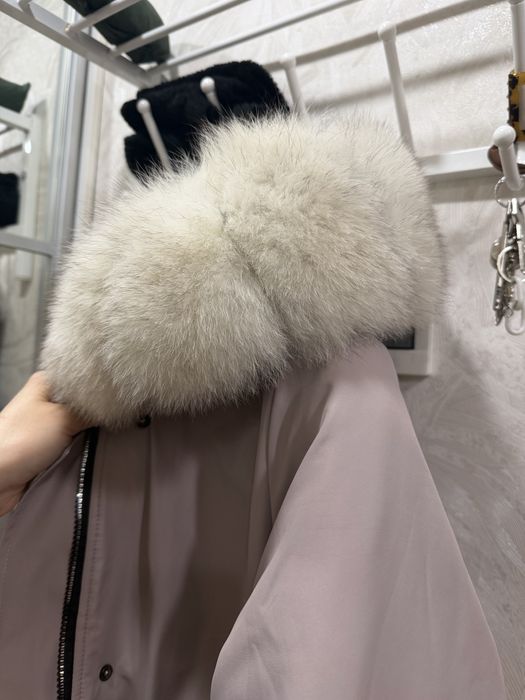 Парка з відстібним  хутром песця