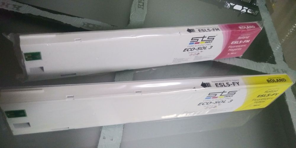 Картриджи для Roland , флюорисцентные STS, Экосольвент