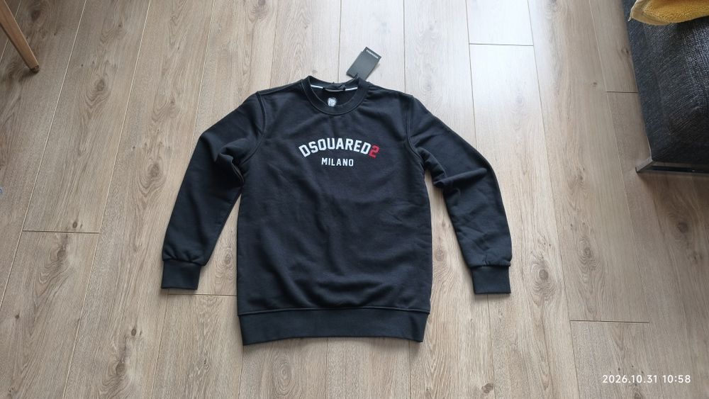 Bluza Made in Italy Dsquared2 nowa, chłopięca-męska S/M