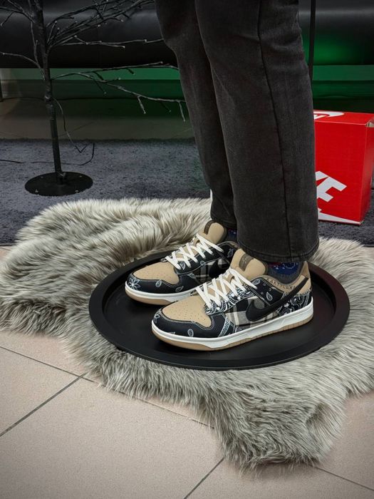 ТОП! Кросівки Кросівки Nike SB Dunk Low x Travis Scott 41 42 43 44 45