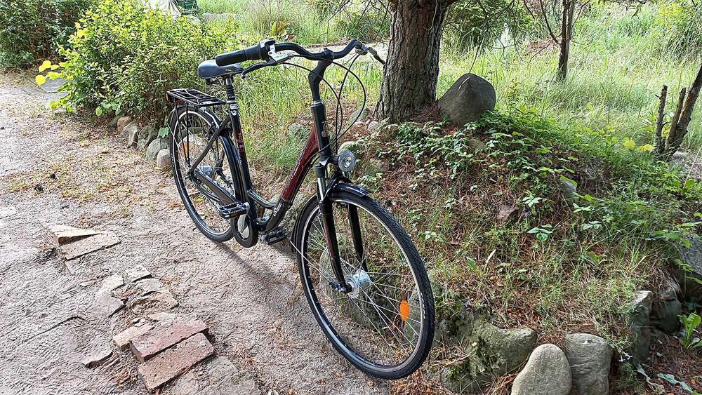 Alu Rower Miejski Damski Niska Rama Raleigh Ibnico De Luxe Nexus 8 28